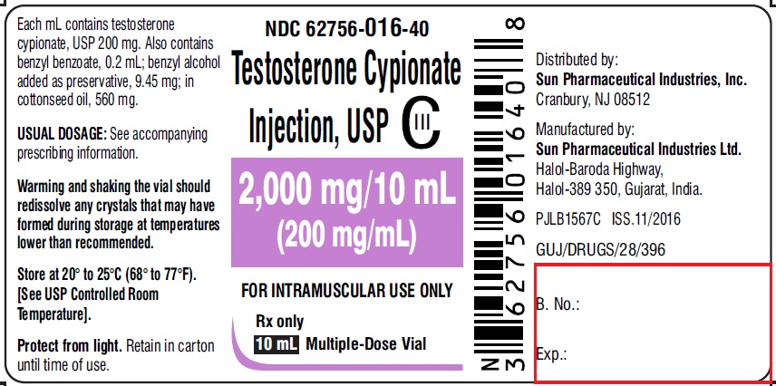 testosterone cypionate injection ingredients