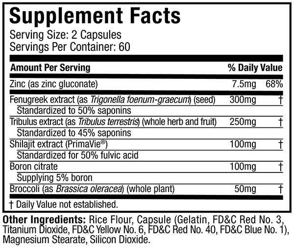 alpha test muscletech ingredients